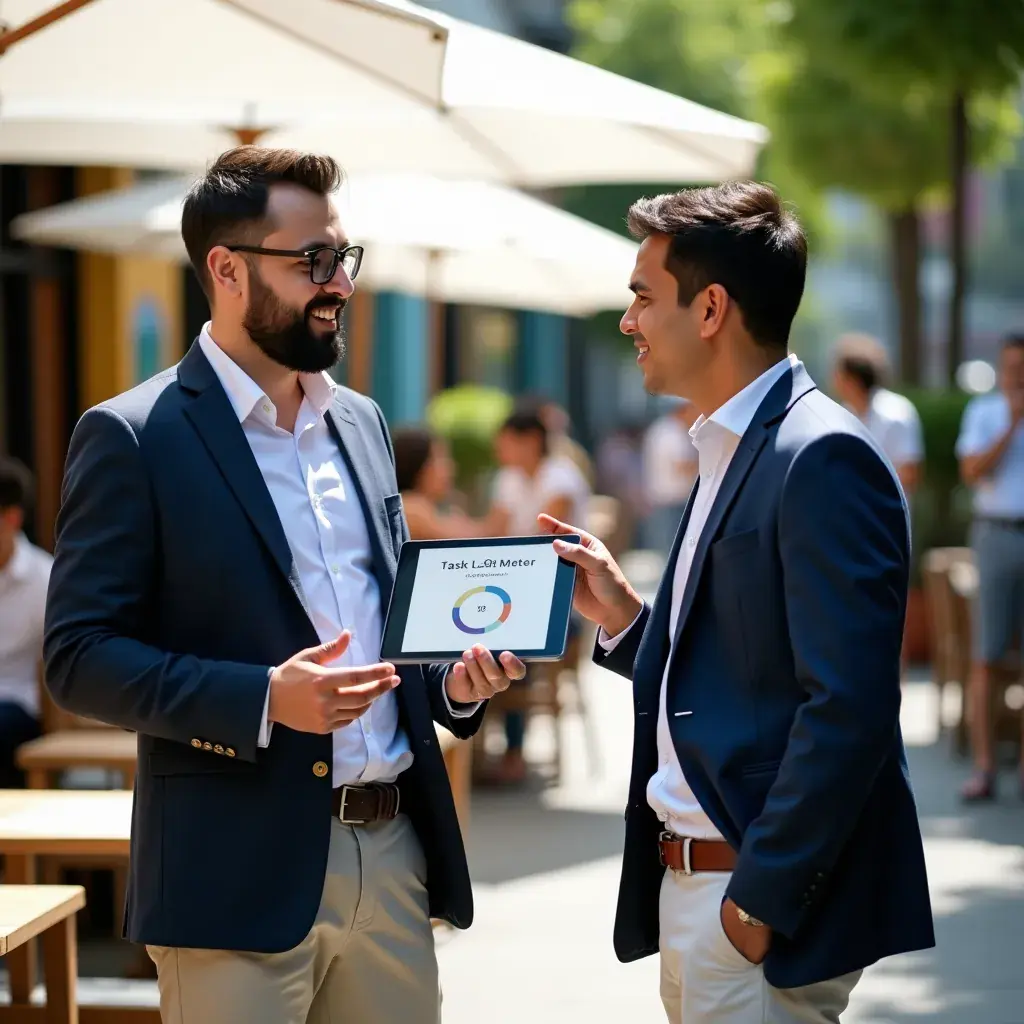 Modern industrial facility